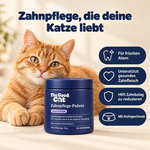 The Good Cat® Zahnpflege-Pulver Pro