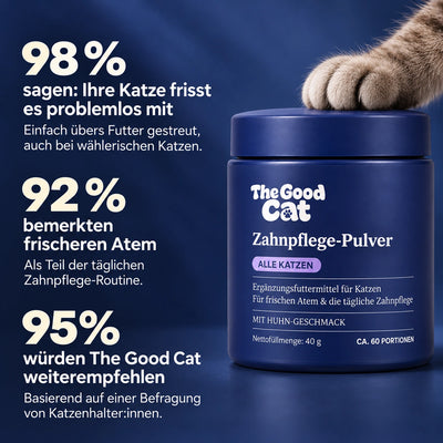 The Good Cat® Zahnpflege-Pulver Pro